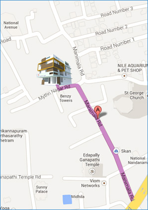 Location and route map